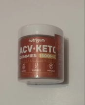 Keto ACV Gummies 1500 Mg - ACV Keto Gummies Vegan Natural Advanced ACV Keto Gumm - £7.96 GBP