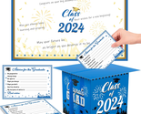 Graduation Party Decorations, Graduation Card Box 2024, Graduation Cap C... - $21.51