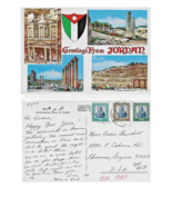 Greetings from Jordan - Archeological Ruins of Jordan Postcard - $256.40 MXN
