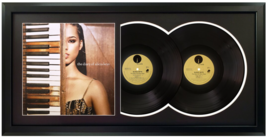 Alicia Keys&quot;The Diary of Alicia Keys&quot;Original Double Vinyl Record Framed Display - £215.69 GBP
