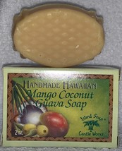 Island Soap Candle Works MANGO COCONUT GUAVA Handmade Hawaiian Bar Soap ... - $243.19 MXN