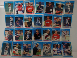 1987 Fleer Chicago White Sox Team Set Of 28 Baseball Cards - $2.50