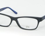 Pix by iMAGO KAMBANGAN 10 MATT BLACK BLUE EYEGLASSES GLASSES 49-14-138mm... - $78.20