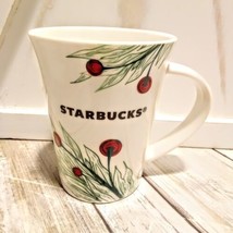Starbucks Mug 2020 Holiday Coffee Cup Christmas Holly &amp; Berry 10oz Coffee Tea - £6.04 GBP