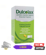 1 X Dulcolax Tablets 200&#39;s Bisacodyl 5mg Effective Constipation Relief F... - $58.65 CAD
