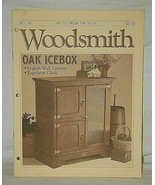 Woodsmith Oak Icebox Woodworking Magazine No 36 November December 1984 - £7.78 GBP