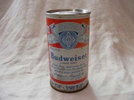 Vintage Budweiser Beer Can Steel 12oz (F) AA1 - $276.49 MXN