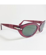 Persol 2573S Wine Red Vintage Handmade Unisex Sunglasses - $120.00