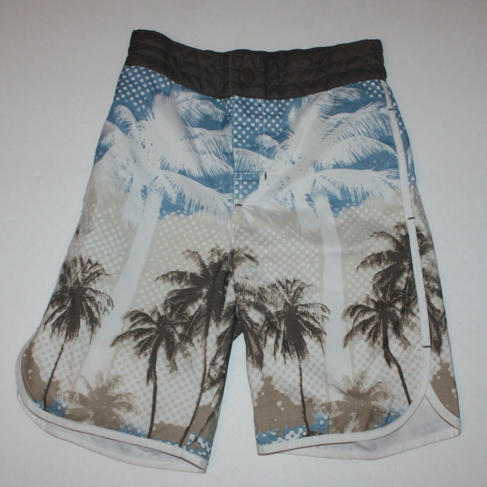Gymboree The Islands Boy's Palm Print Swim Trunks Shorts size 5 - £7.95 GBP