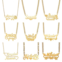 Personalized Custom Name Necklace - stainless steel  - €12,02 EUR