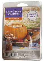 Better Homes &amp; Gardens Scented Wax Cubes Farm Apple Pumpkin. 5oz Value Pack. - £8.59 GBP