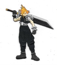 Final Fantasy VII Video Game Cloud Strife Figure Embroidered Patch NEW UNUSED - £6.16 GBP