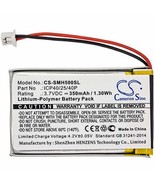 350mAh Replacement Battery for Sena SMH-5 - $16.72