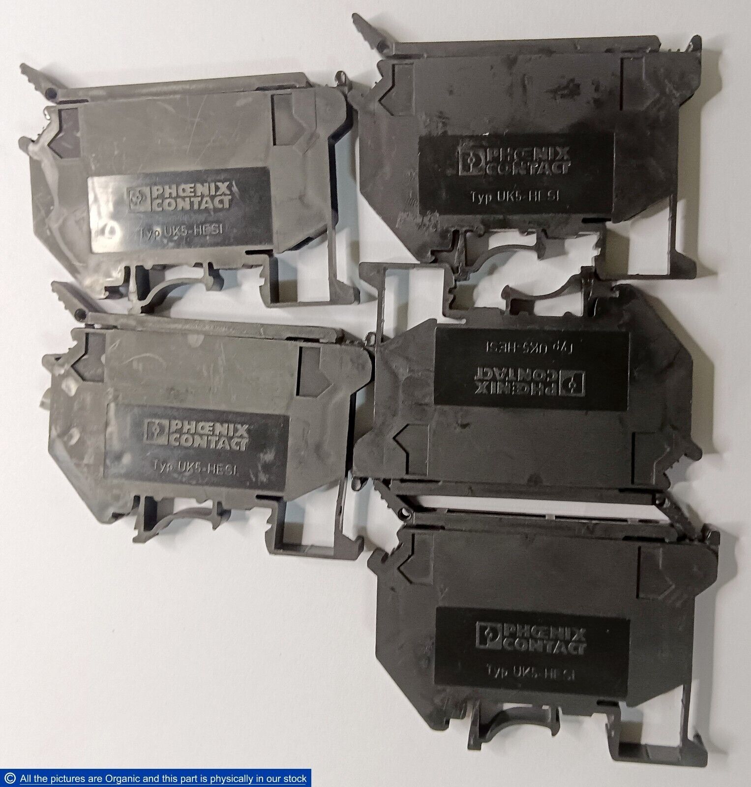 Phoenix Contact UK5-HESI Fuse Modular Terminal Block 6.3A 800V 4mm2 Lot ... - $35.00