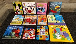 Childrens BOARD BOOKS - Lot of 13 Hardcover Disney, Dr. Seuss etc. Kids Books - £17.05 GBP