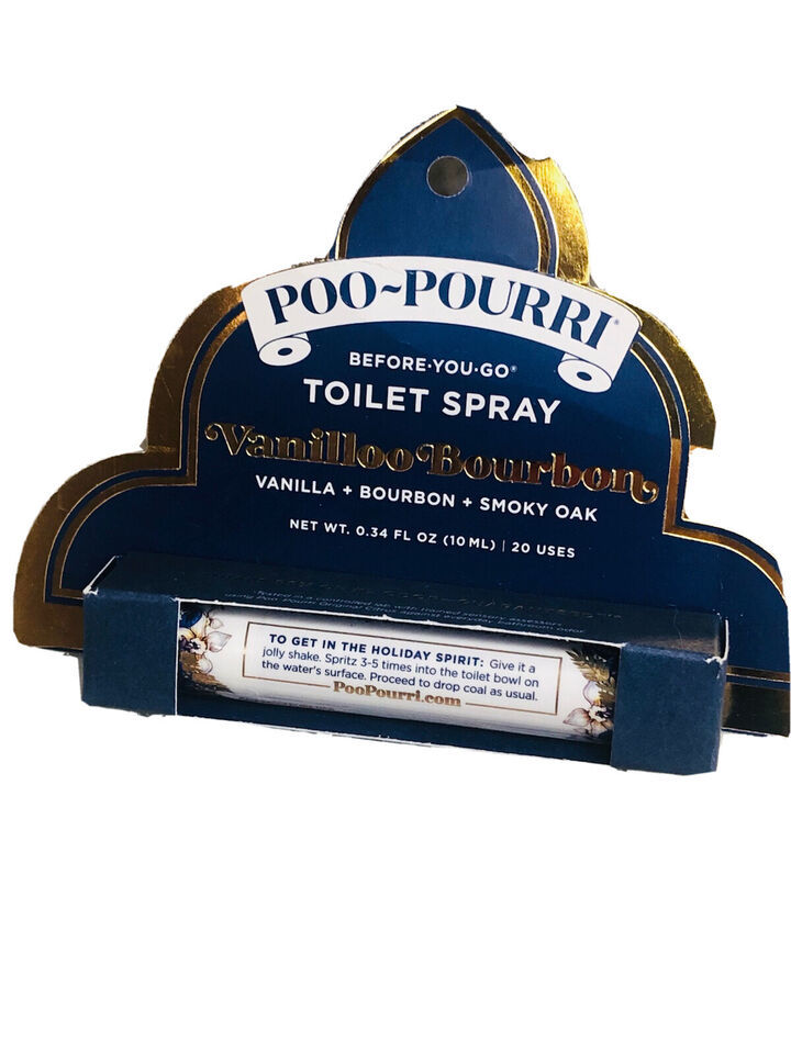 Poo-Pourri-Vanilla/Bourbon/Smoky Oak Before You Go Toilet Spray.0.34floz - $15.72