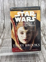 Star Wars The Phantom Menace by Terry Brooks 1999 Audio Cassette Factory Sealed - £11.41 GBP