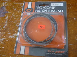 NEW CCI Pro Comp Motorcycle Piston Ring Set Stom Chrome   # 17-644 / 3.4... - $22.79