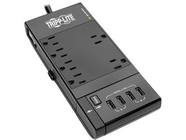 Tripp Lite Protect It! 6-Outlet Surge Protector, 4 USB Ports, 6.0 Feet Cord, 108 - £71.25 GBP
