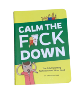 Calm The F_CK DOWN The Only Parenting Technique You&#39;ll Ever Need Book RARE - £30.69 GBP