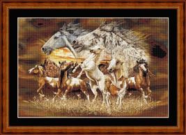 WILD HORSES (2) - pdf x charts. Original Artwork © Steven Michael Gardner  - $12.00