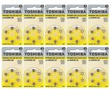 Toshiba Hearing Aid Batteries Size 10, PR70, (60 Batteries) - $27.14