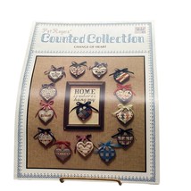 Vintage Cross Stitch Patterns, Change of Heart by Pat Rogers, Counted Co... - $11.65