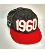 New England Patriots 1960 New Era 9Fifty Adjustable Snapback Hat Wool Gr... - £11.72 GBP