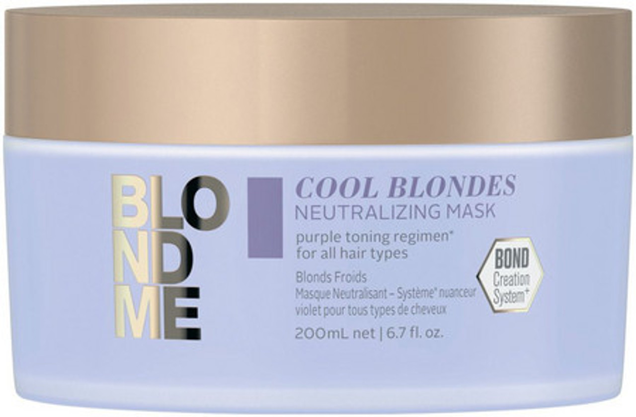 Schwarzkopf Blondme Neutralizing Mask For Cool Blondes 6.7oz