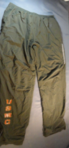 Usmc Us Marine Corps Olive Green Lightweight Reflective Pt Pants Large Long - £19.03 GBP