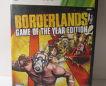 Xbox 360 video game: Borderlands - Game of the Year GOTY Ed. - $5.00