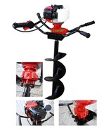 2HP Two Man Post Hole Digger Earth Planting 52cc Gas with 6&quot; &amp; 12&quot; Auger... - $436.15 CAD