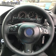 Diy Leather Steering Wheel Cover for Bmw E46 M3 E39 330i 540i 525i 530i ... - $37.67