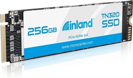 TN320 256GB NVMe M.2 PCIe Gen3x4 2280 Internal Solid State Drive SSD Up to 2000  - £38.68 GBP