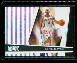 2005-06 Topps Luxury Box Mirror Basketball Card #81 Rafer Alston Rockets Le - £8.69 GBP