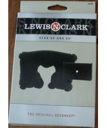 Lewis N Clark 450  Inflatable Neckrest - Black - WITH POUCH - BRAND NEW ... - £9.45 GBP