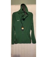 Nike Men's Size Small Basketball Green Dri-Fit Zip Hoodie Jacket 867762 - $56.42