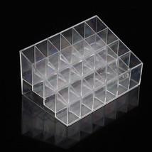 24 Grids Plastic Lipstick and Makeup Organizer Box - $701.04 MXN