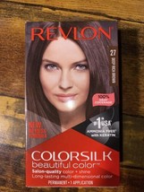 Revlon Colorsilk Beautiful Color Permanent Hair 27 Deep Rich Brown - £7.74 GBP