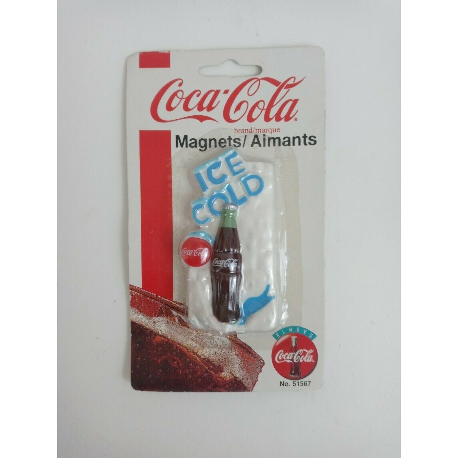 1997 Coca-Cola Tunes Musical Magnet Bottle Ice Cold Block #51503 New - $6.78