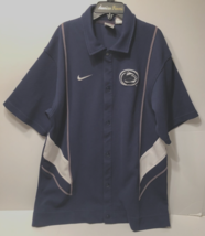 Penn State Nittany Lions Vintage Ncaa Big Ten Stitched Blue Shirt Shooting 90s L - £24.00 GBP