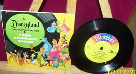disneyland 45rpm  {ep} record w/picture sleeve {the jungle book} - £8.70 GBP