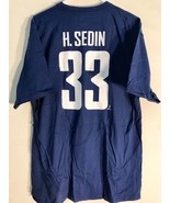 Reebok  NHL T SHIRT Vancouver Canucks Henrik Sedin Blue Men&#39;s 2XL - $9.89