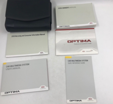 2018 Kia Optima Owners Manual Handbook Set with Case OEM H02B07069 - £11.67 GBP
