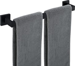 Towel Bar For Bathroom Matte Black, 20Inch Towel Rack Wall Mounted,, Kitchen - £34.36 GBP