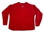 Minnesota Twins MLB Baseball XL Red Sweatshirt Majestic Warmup Long Slee... - $29.65