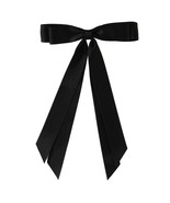 Black Double Bow Knot Alligator Hair Clip - $5.06 CAD