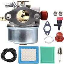 LIYYOO 640025A Carburetor + Air Filter Tune Up Kit for Tecumseh 640135A ... - $37.60