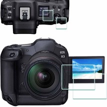 Screen Protector for Canon EOS R3 Top 2 2Pack EOSR3 Tempered Glass Scree... - £17.38 GBP
