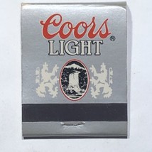 1983 Coors Light Beer Golden Colorado Advertising Match Book Matchbox - £7.82 GBP